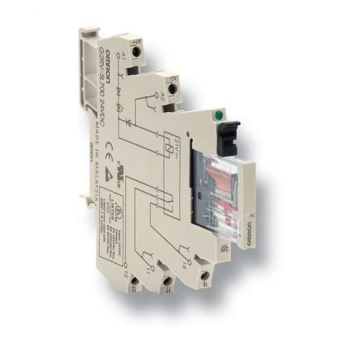 رله پی ال سی امرون